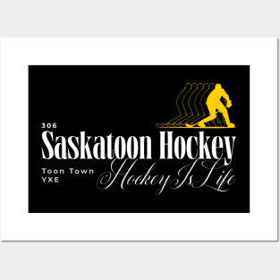 In Saskatoon Hockey Is Life Posters and Art